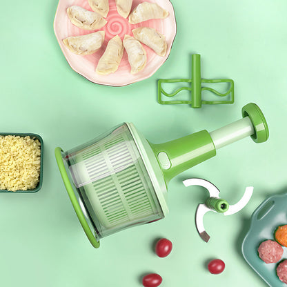 Cuisiland 1.1L Press Chopper (White)