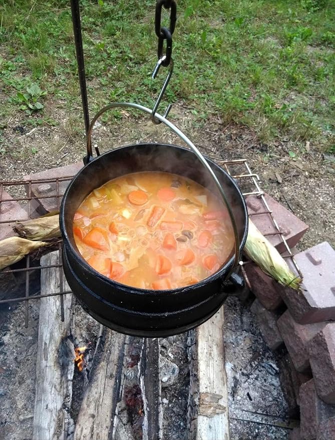 Pre-seasoned Potjieko 8.6qt
