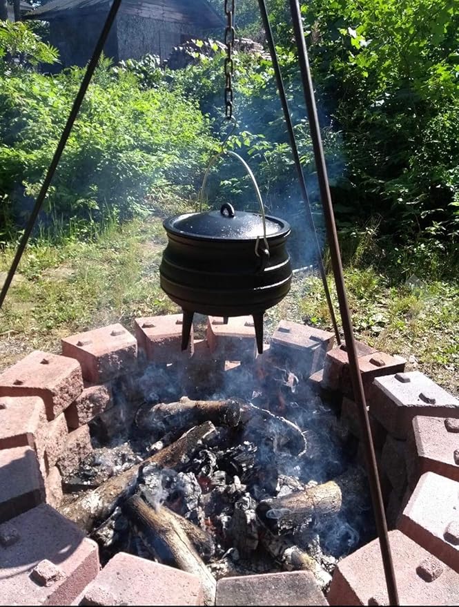 Pre-seasoned Potjieko 8.6qt