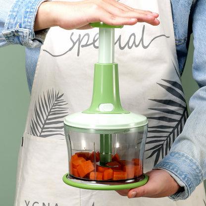 Cuisiland 1.1L Press Chopper (White)