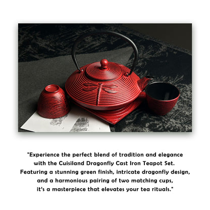 Dragonfly set with 2 cups 800ml (27oz)
