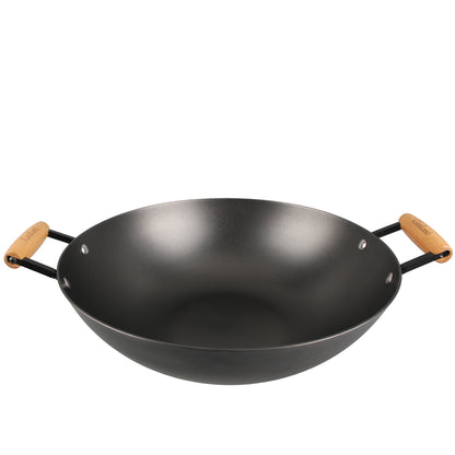 Cuisiland 14” Nitrided Cast Iron Wok