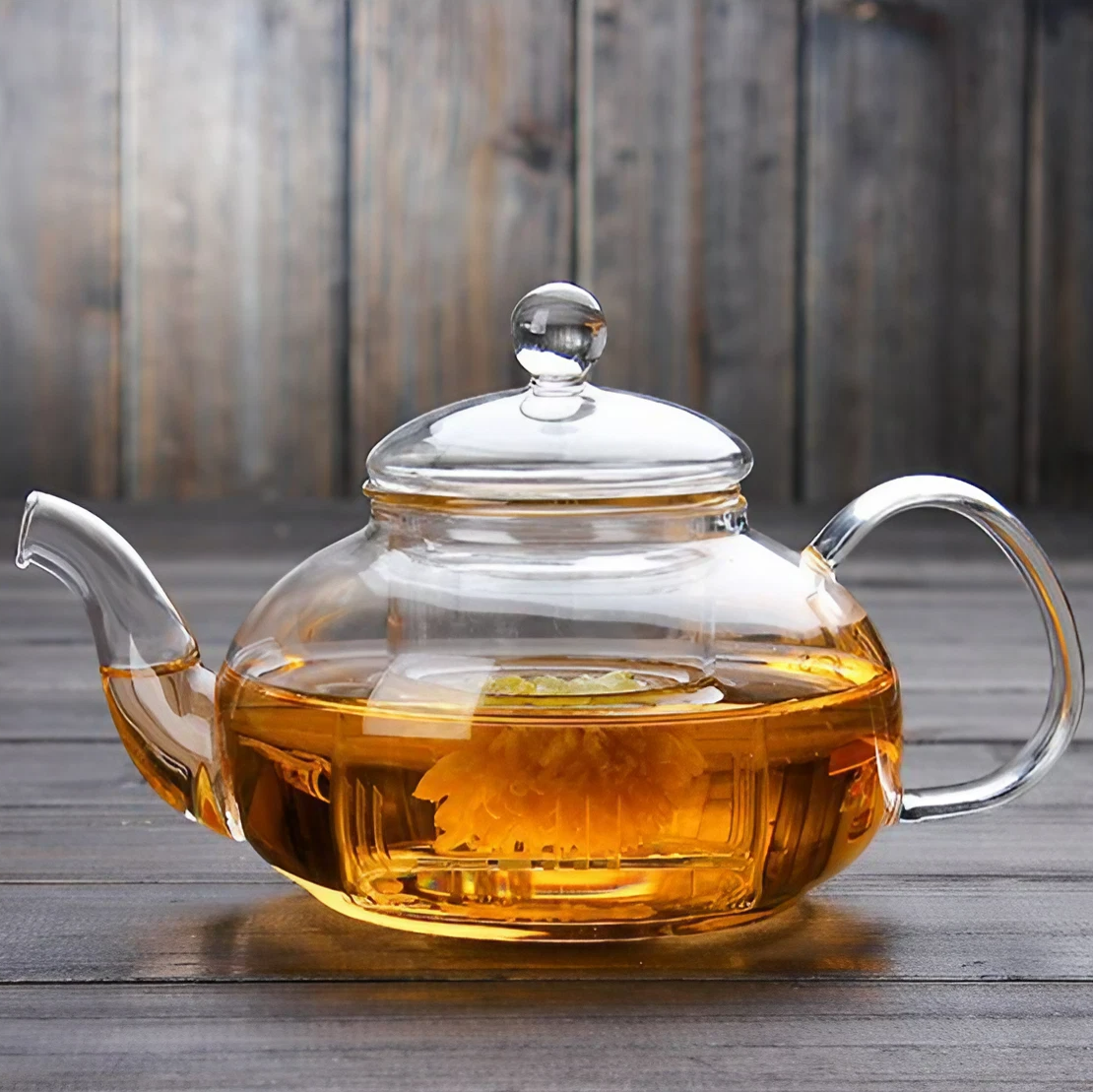 Borosilicate Glass Teapot (800-1000 ml)
