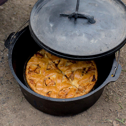 20QT Pre-seasoned Dutch Oven - Lip Lid
