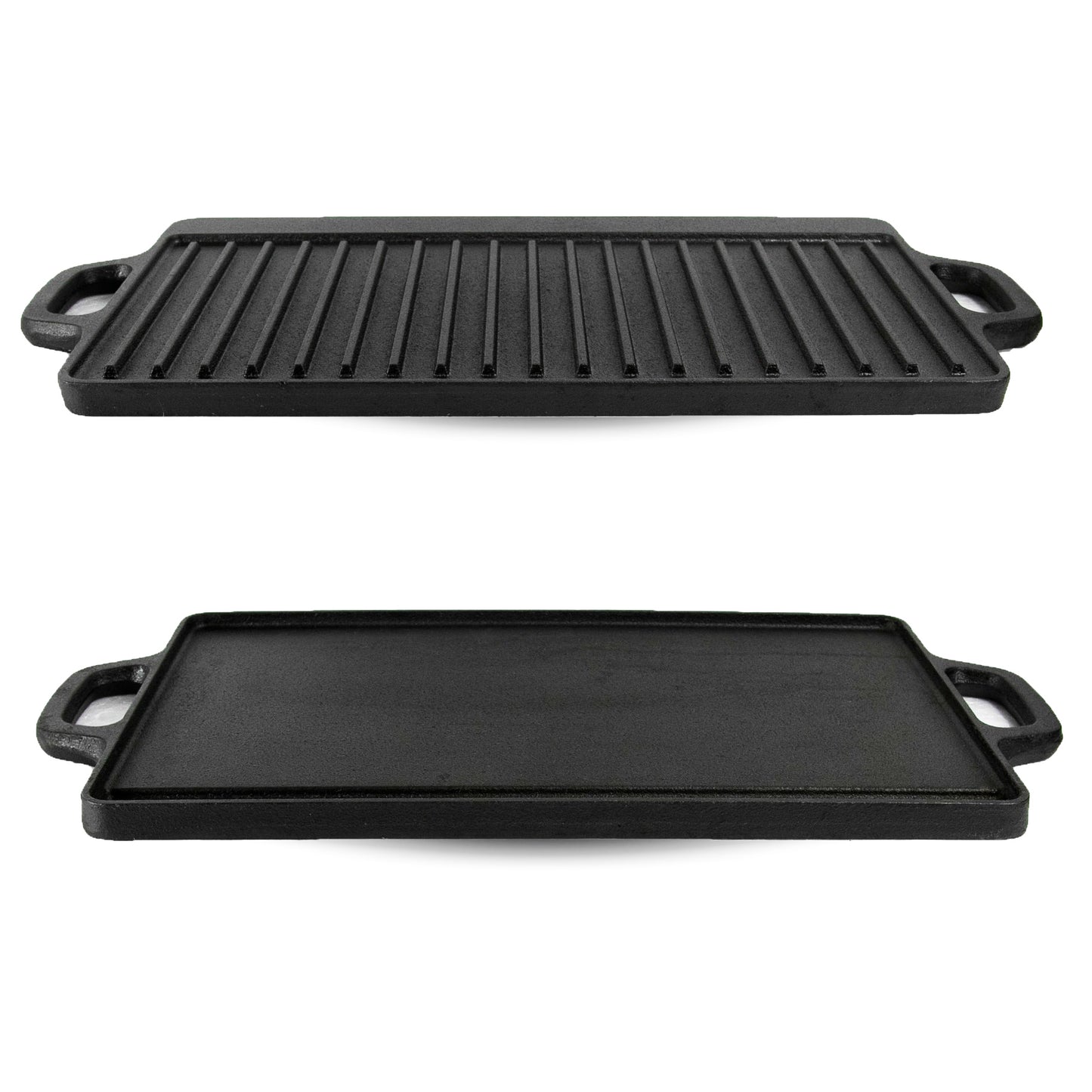 Seasoned Double-Sided Grill & Griddle (20"x 9")