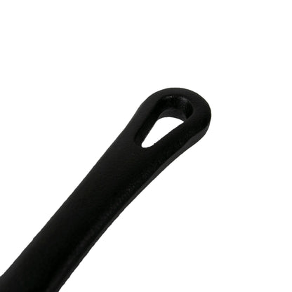 Pre-seasoned square grill pan with handle, 9.5"