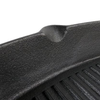 Pre-seasoned Square Grill Skillet With Two Handles (10.25")